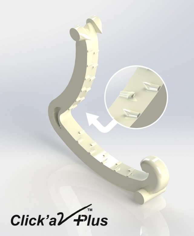 CLICK’AV PLUS™ POLYMER LIGATING CLIPS