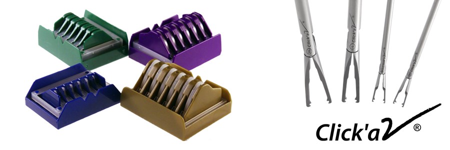 CLICK’AV® POLYMER LIGATING CLIPS